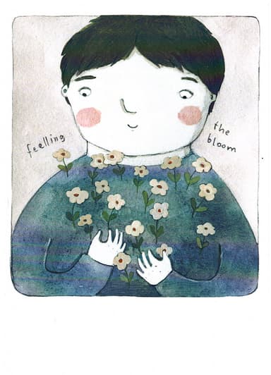 Открытка Feeling The Bloom