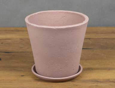 Горшок Concrete пудра