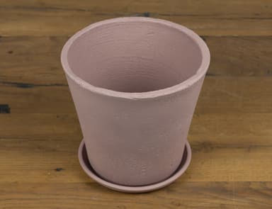 Горшок Concrete пудра