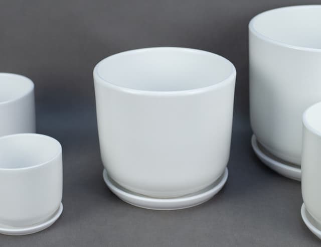 Горшок Айвори Ø22