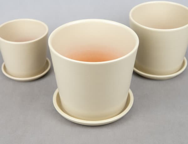 Горшок Жардин песочный Ø18