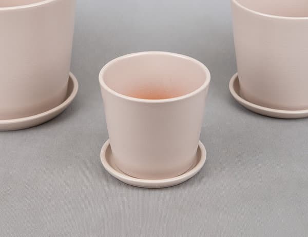  Горшок Жардин капучино Ø12