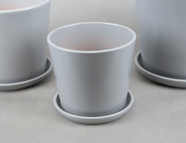  Горшок Жардин серый Ø18