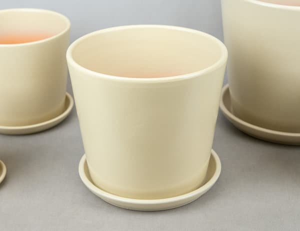  Горшок Жардин песочный Ø22