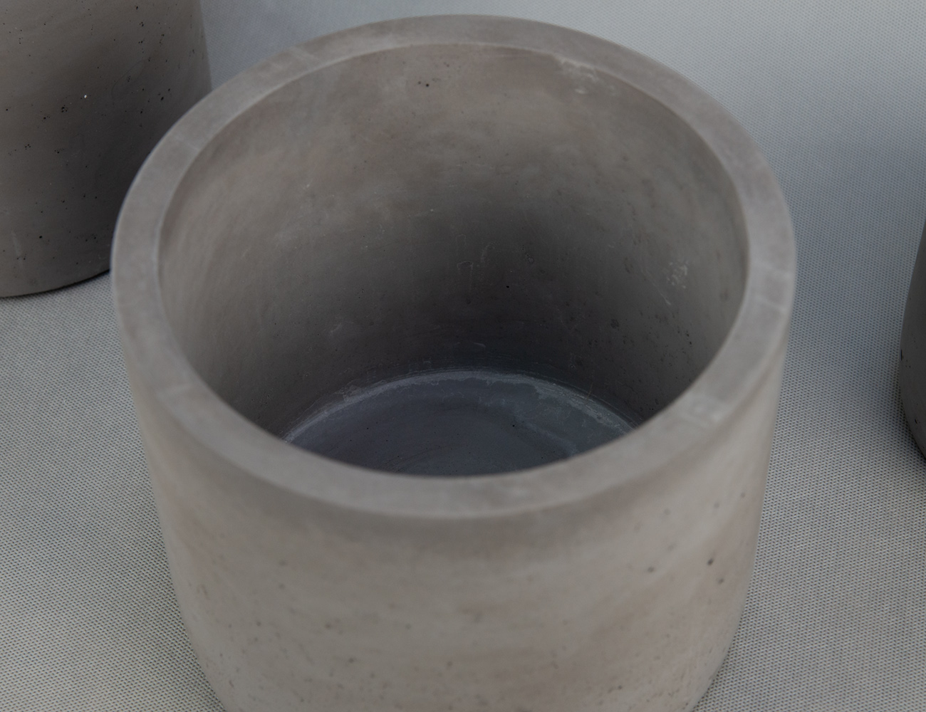 Кашпо Фактура Ø21 графит