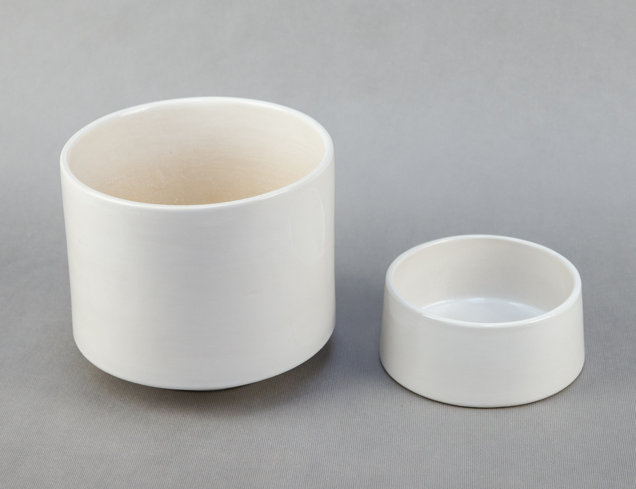 Горшок Футура Ø19 белый