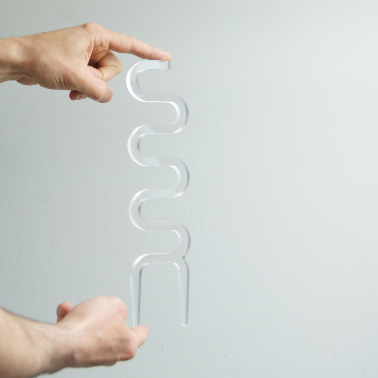 Опора Кобра прозрачная 30 см