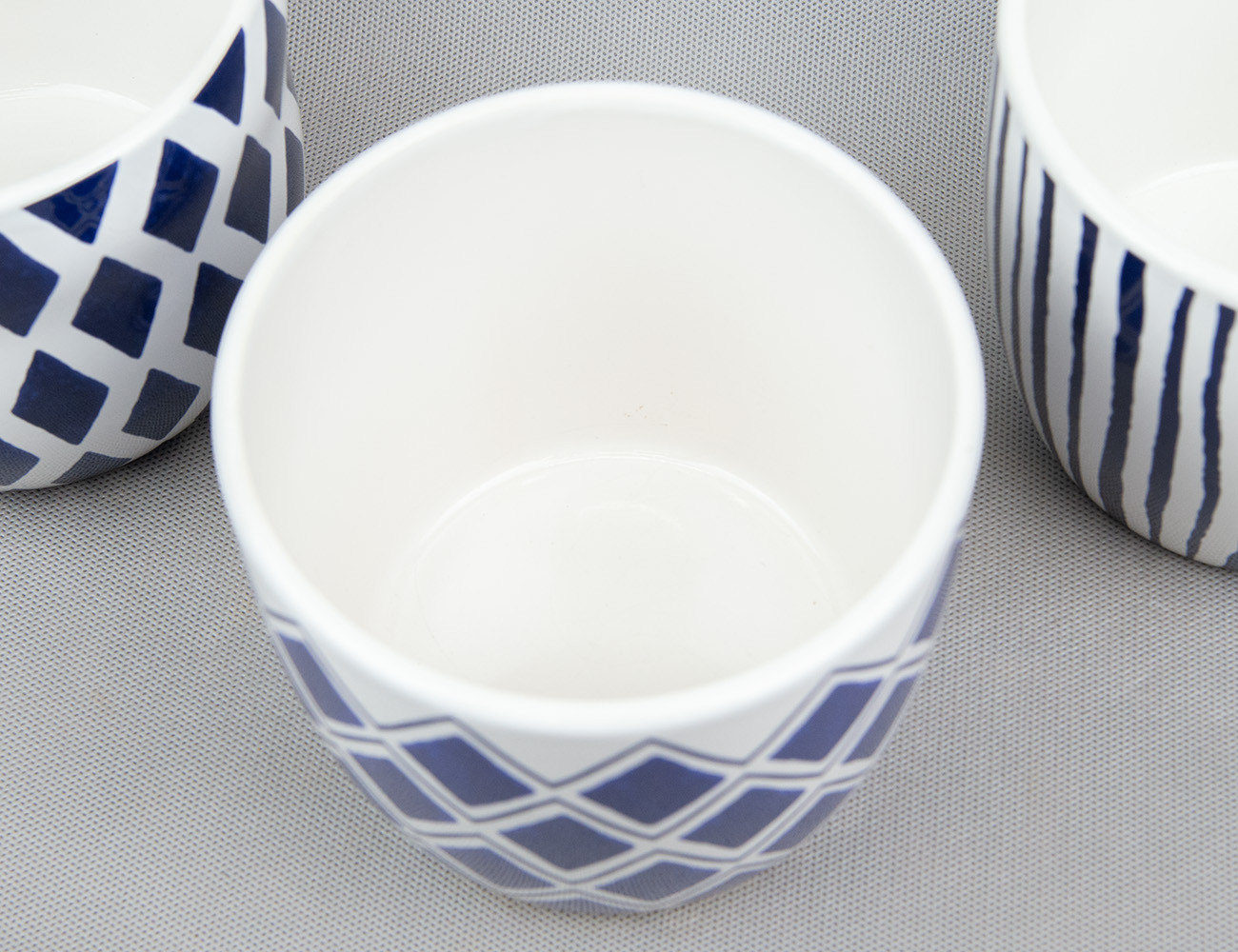 Кашпо Гжель микс Ø13