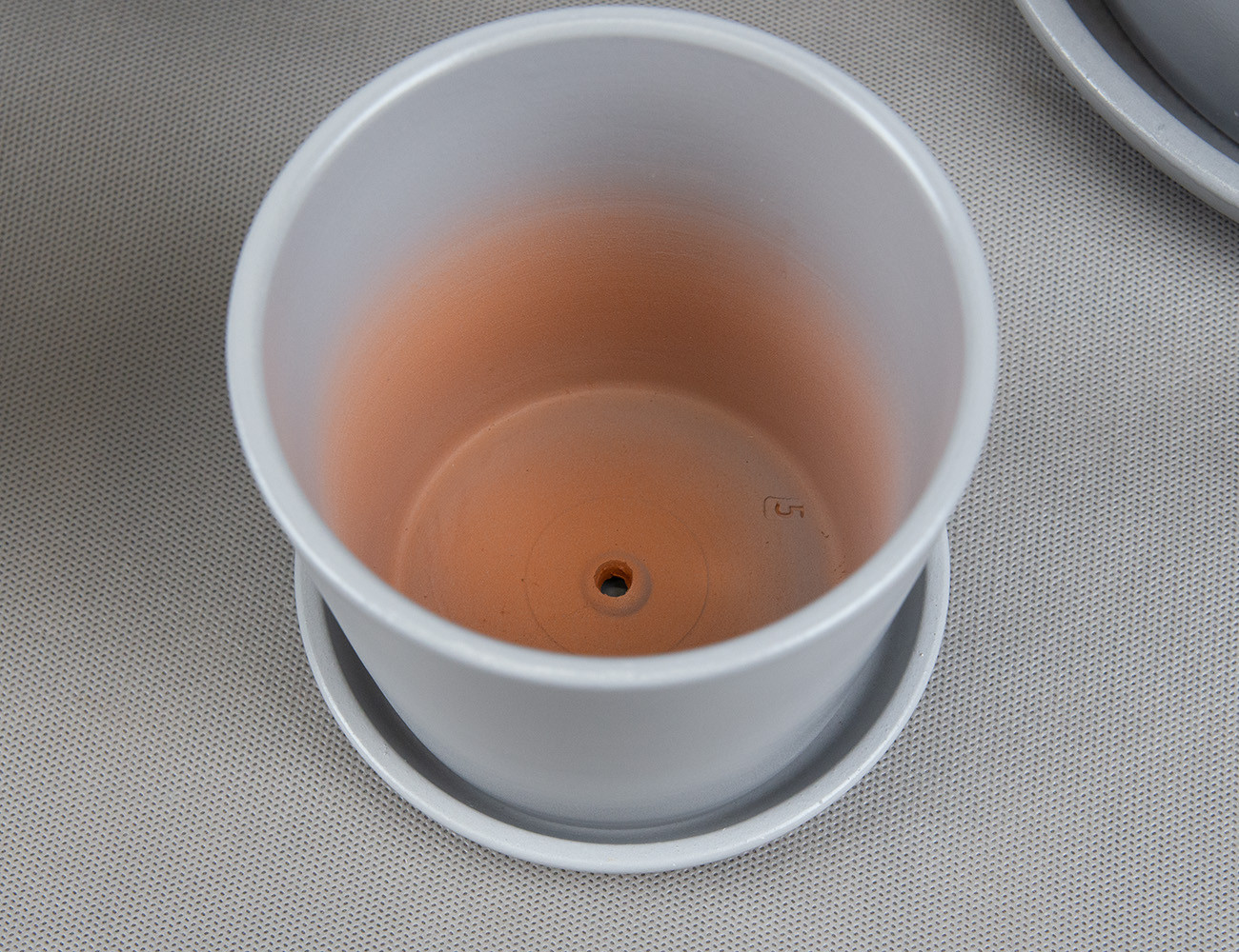 Горшок Жардин серый Ø12