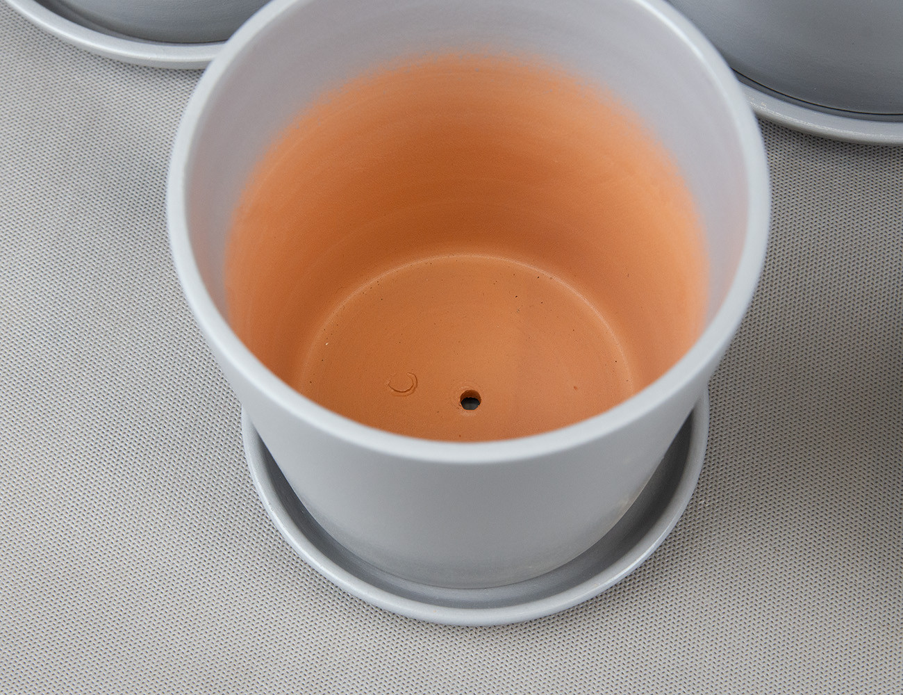  Горшок Жардин серый Ø15